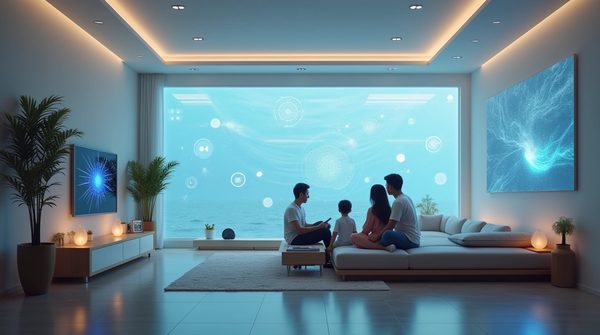 Imaginer une maison connectée : l'ère de la protection par les robots