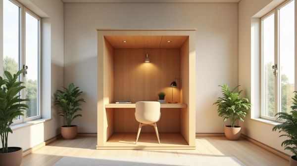 Optimiser votre espace avec une cabine acoustique bureau