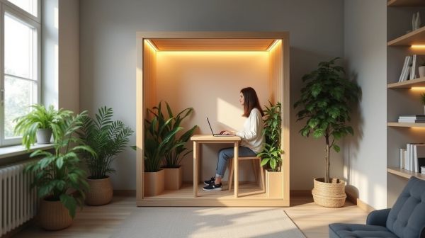Optimiser votre espace avec une cabine acoustique bureau